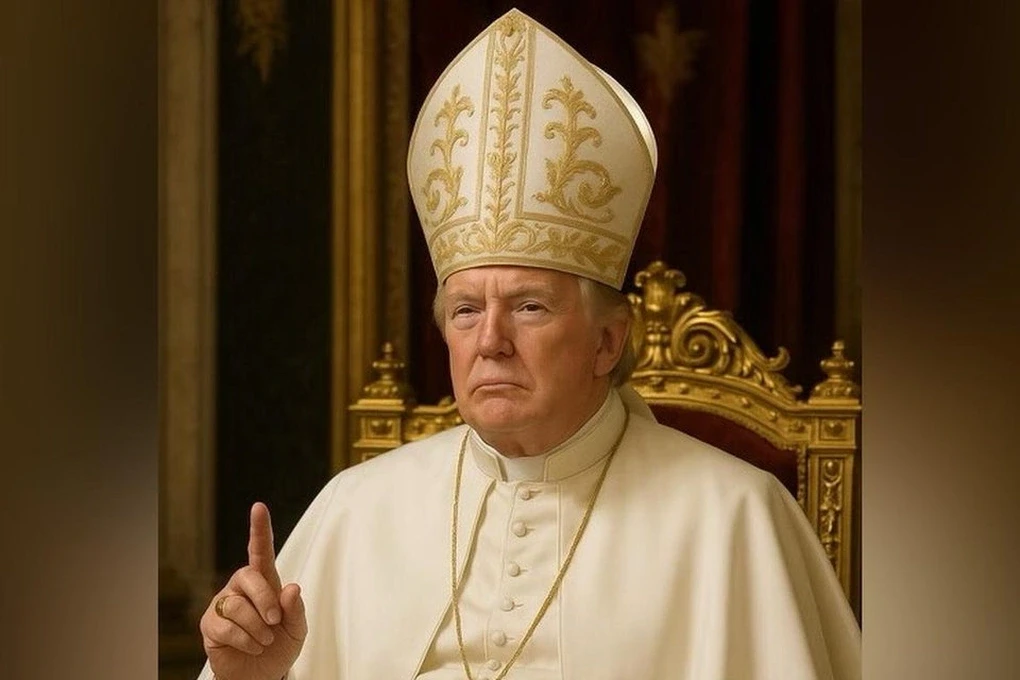Trump Sparks Backlash with AI-Generated Image Wearing Papal Attire